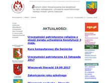 Tablet Screenshot of feniks.laszczow.pl